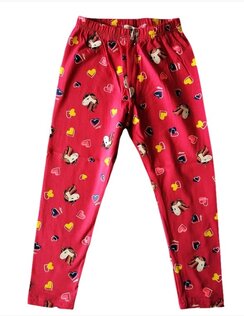 Dievčenské legíny Unicorn Pink