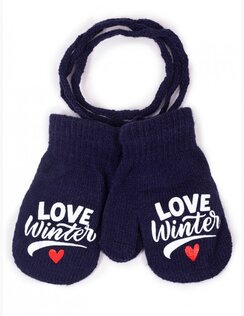Zimné rukavičky Love Winter 10 cm