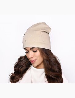 Dámska zimná čiapka OFF PINK Karima