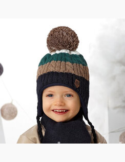 AJS Zimná čiapka a šál Robin