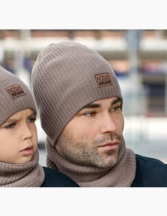 Pánska  Chlapčenská čiapka a tunel AJS NO BRAND