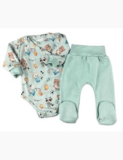 Body a polodupačky Soccer Time Mentol