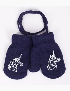 Rukavice detské  zateplené Unicorn 14 cm 