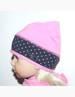 Prechodná čiapka MIRKA Pink