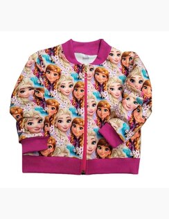 Luxusná dievčenská mikina Frozen Magenta