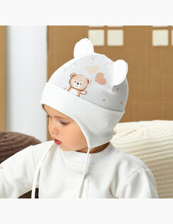 Dievčenská prechodná čiapka Sweet Teddy