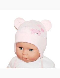 Dievčenská prechodná čiapka Sweet Teddy