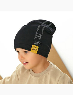 Chlapčenská čiapka AJS FUNNY Cat
