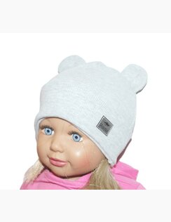 Rebrovaná čiapka Janka Grey