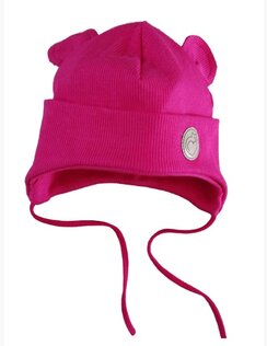 Dievčenská čiapka BEBE Rebro Magenta 