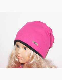 Dievčenská čiapka Braňo Rebro Pink