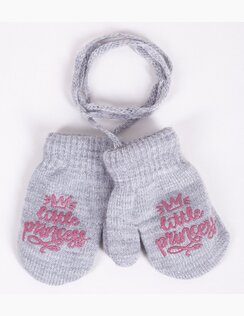 Rukavice detské  zateplené Little Princess 14 cm 