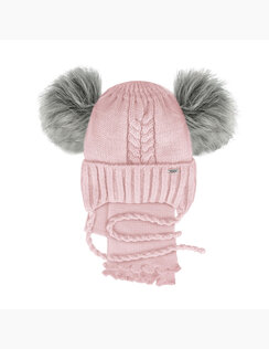 AJS Zimná čiapka so šálom Madelin