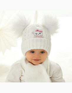 AJS Zimná  čiapka a šál Riley