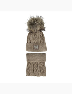 Zimná čiapka s tunelom Karolina