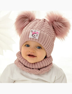 AJS Zimná čiapka a tunel Rabbitt Rebeka