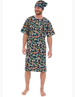 Luxusná Pánska Nočná Košela BEER Cornette 