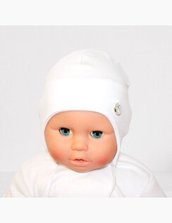 Kojenecká čiapka Ela White