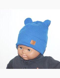Rebrovaná čiapka Janka Blue