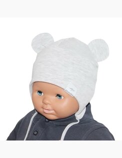 Chlapčenská čiapka BEBE Grey