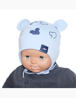Chlapčenská čiapka BEBE MIMI Blue