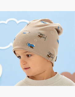 Obojstranná chlapčenská čiapka LIAM