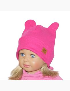 Rebrovaná čiapka Janka Magenta