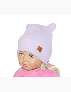 Rebrovaná čiapka Janka Lila