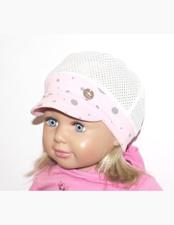 Letná čiapka šiltovka RADKA Bubles