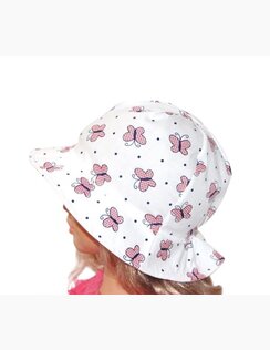 Letný klobúk Nela Butterfly