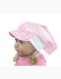 Letná šatka SIMA Dots Rose