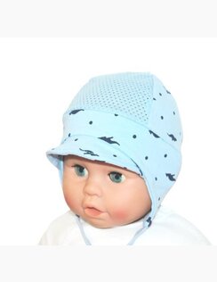 Letná čiapka pre bábätko Vilko Klokan