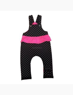 Dievčenské nohavice na traky Dots