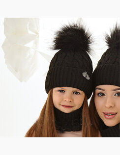 Zimná čiapka s tunelom Camille