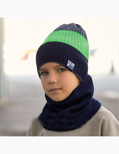 Chlapčenská čiapka a tunel AJS RUN Sport