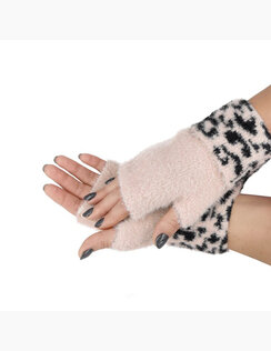 Dámske bezprstové rukavice LEOPARD