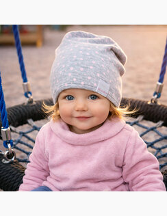 Detská čiapka  JARKA  Dots