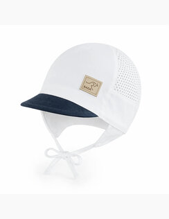 Letná čiapka Pety  White