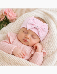 Baby Čelenka VČIELKA Hearts