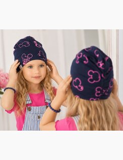 Prechodná čiapka BAMBI MIMI Magenta