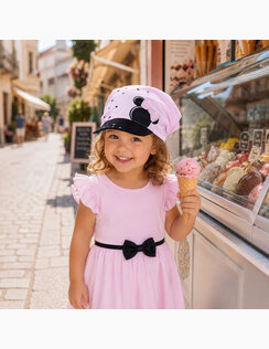 Dievčenská letná šatka Mickey Summer