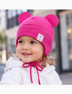 Dievčenská čiapka BEBE Magenta
