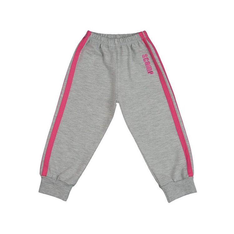 Detské tepláky GREY PINK Detské tepláky GREY PINK