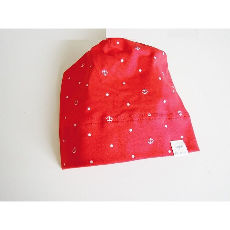 Kojenecká čiapka Timo RED Kojenecká čiapka Timo RED