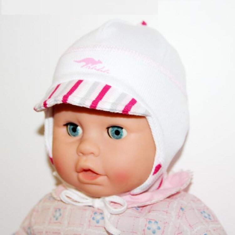 Kojenecká čiapka MIKO White Kojenecká čiapka MIKO White