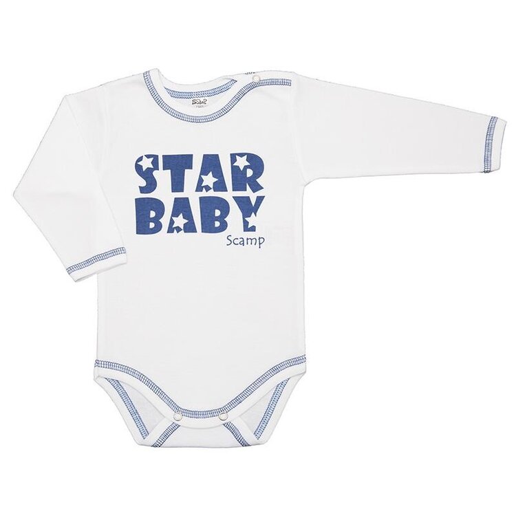 Chlapčenské body   STAR BABY blue