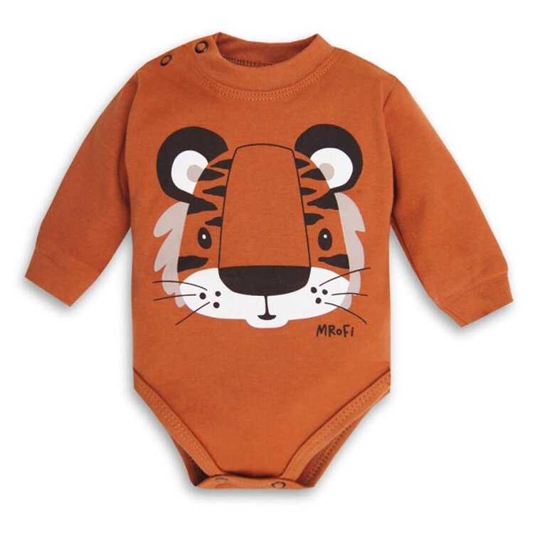 Detské body dlhý rukáv Tiger Detské body dlhý rukáv Tiger