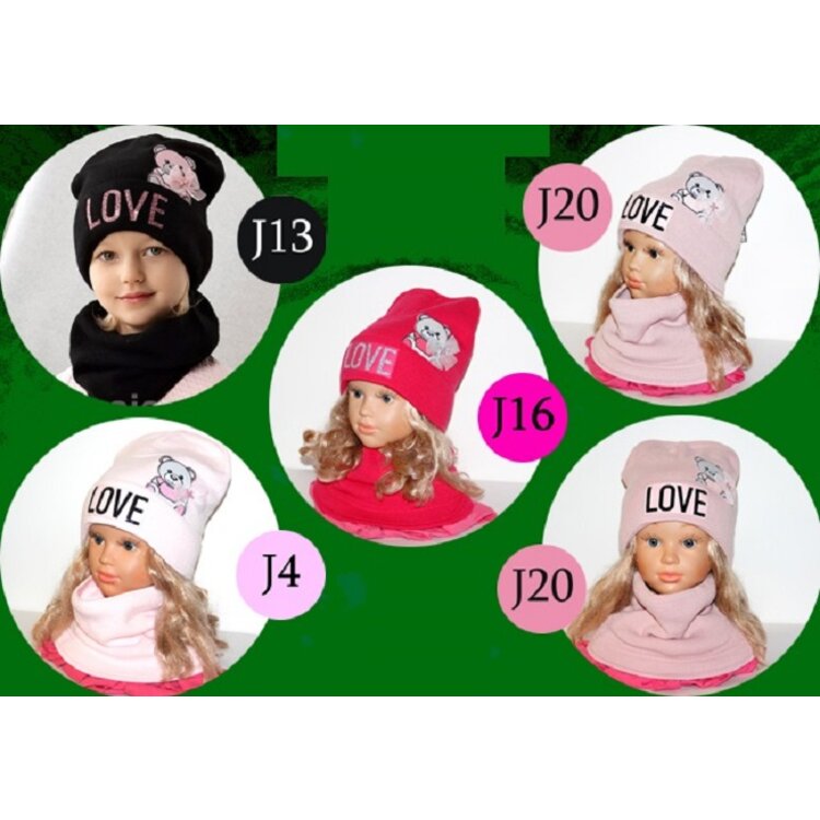AJS Zimný komplet Teddy LOVE AJS Zimný komplet Teddy LOVE