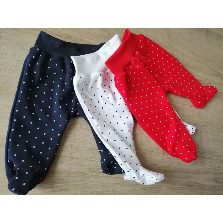 BABY polodupačky Dots RED BABY polodupačky Dots RED