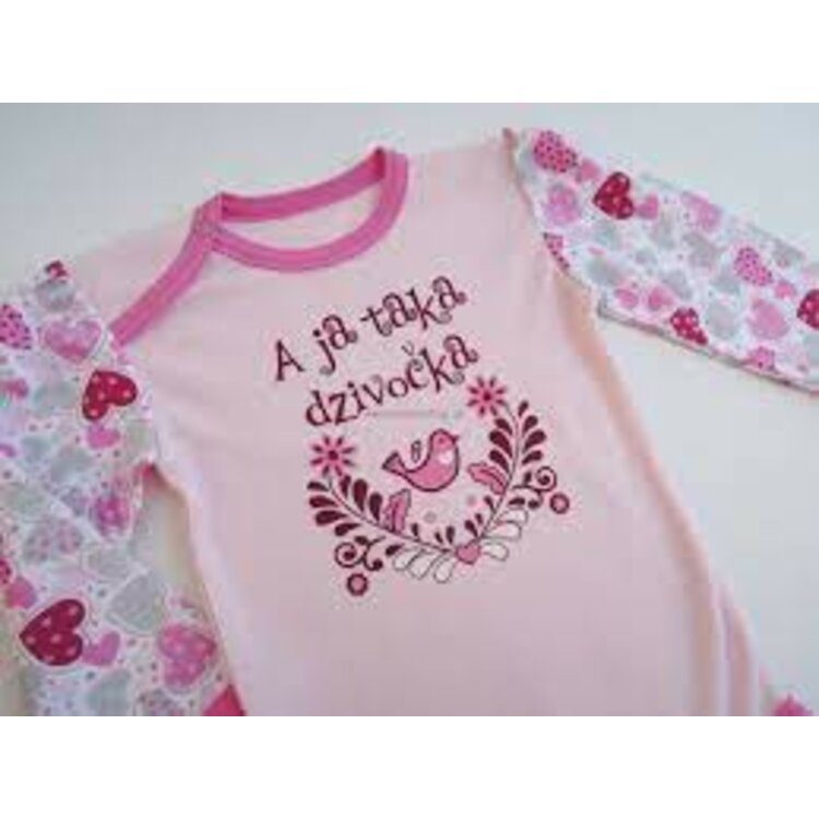 Detské body Dzivočka Rose Detské body Dzivočka Rose